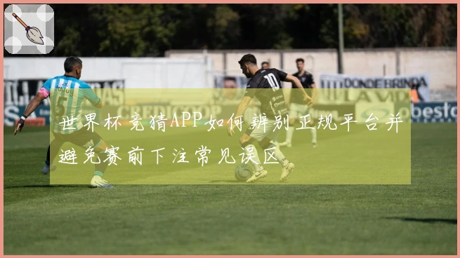 世界杯竞猜APP如何辨别正规平台并避免赛前下注常见误区